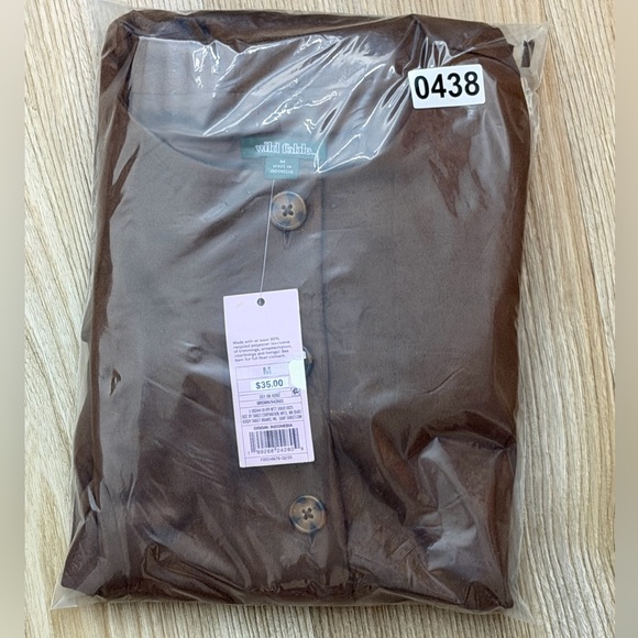 Women's Faux Suede Button-Front Mini A-Line Dress - Wild Fable M & XXL - Picture 12 of 12